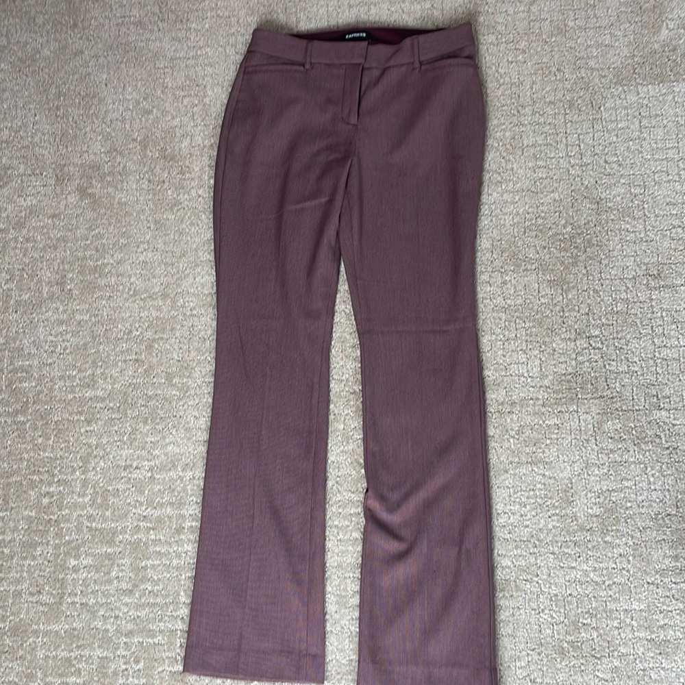 Express Columnist Barely Boot Sz 8 mid rise